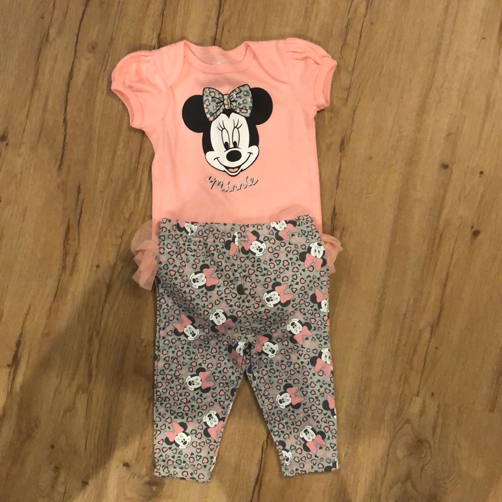 Baby girl Minnie set